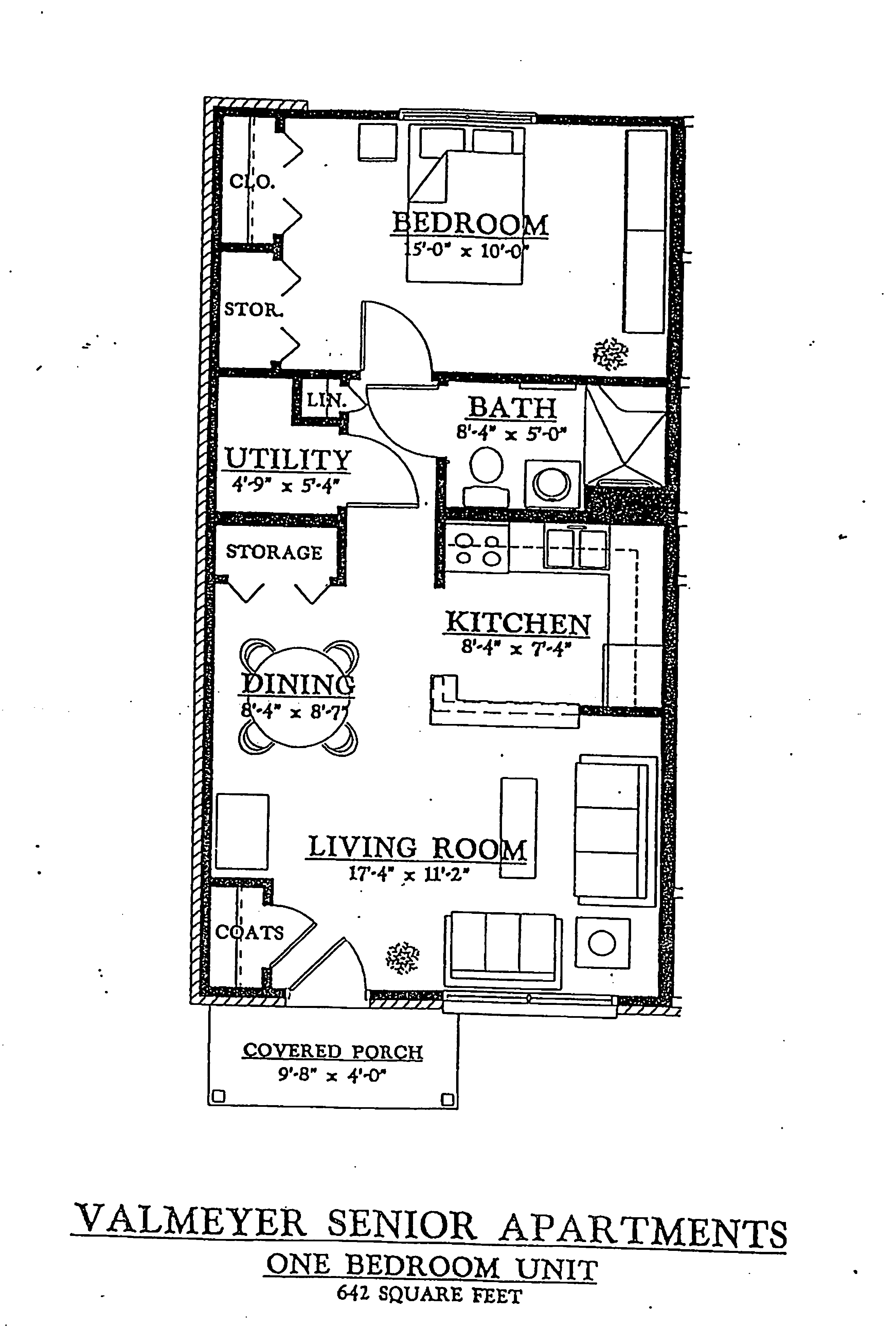 Valmeyer Senior Apartments - 1 BR
